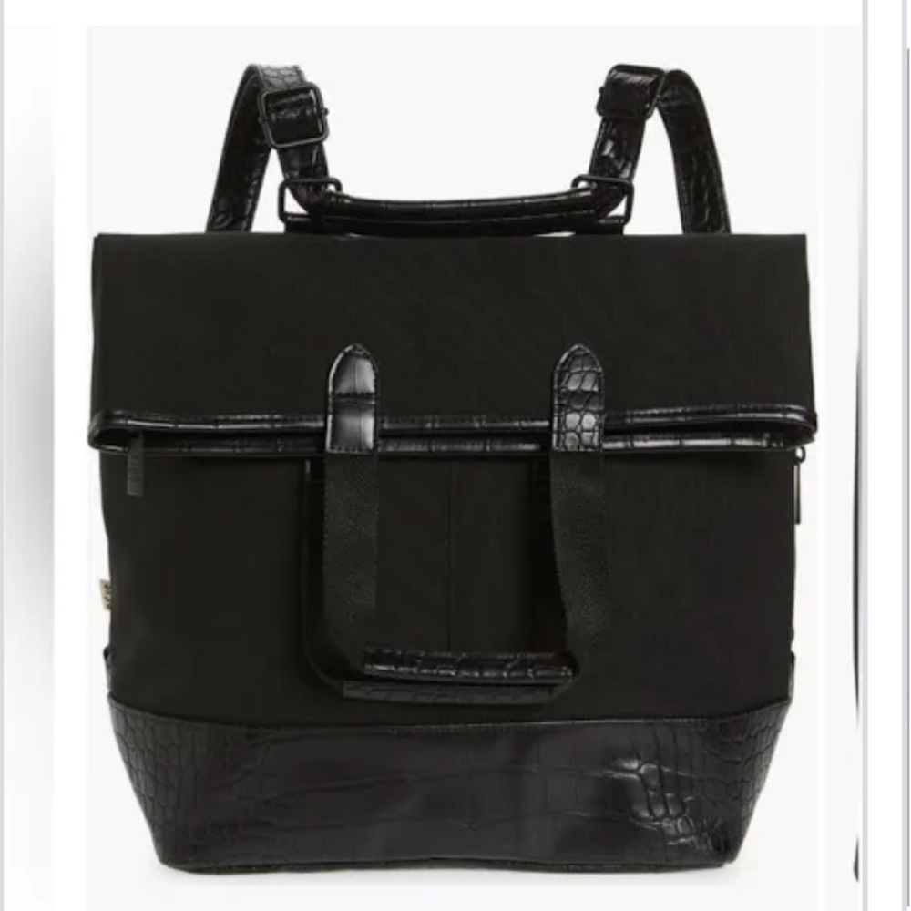 Beis Foldover Backpack Tote Diaper Bag